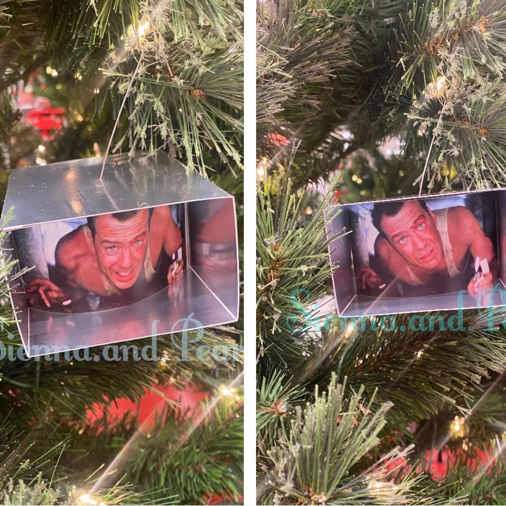 Die Hard John McClane Christmas Ornament Gift Handcrafted